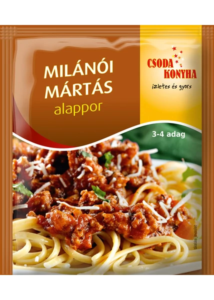 Csoda Konyha milánói mártás alappor 48g