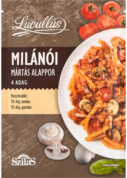 Lucullus milánói mártás alappor 52g