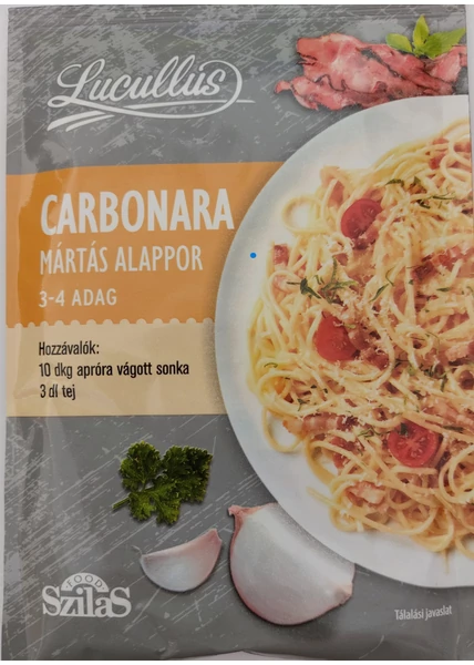 Lucullus carbonara mártás alappor 26 g