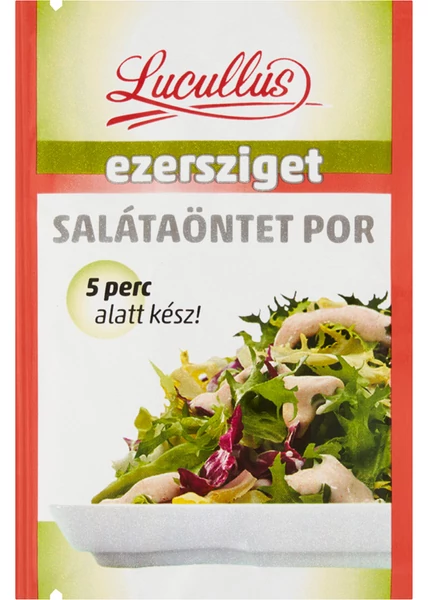 Lucullus  salátaöntet por ezersziget 12g