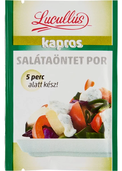 Lucullus salátaöntet por kapros 12g