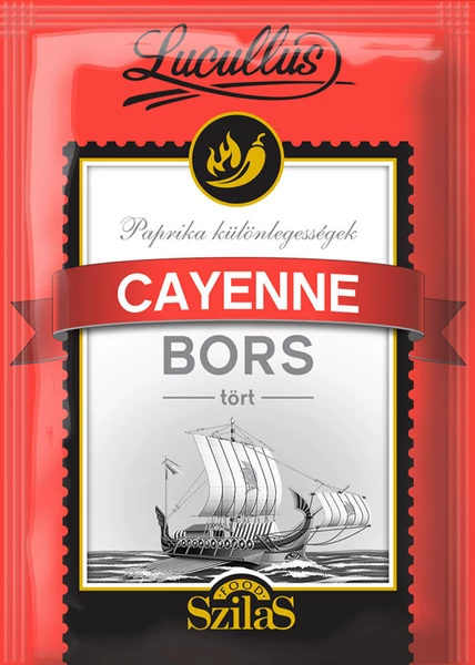 Lucullus cayenne bors tört 20g