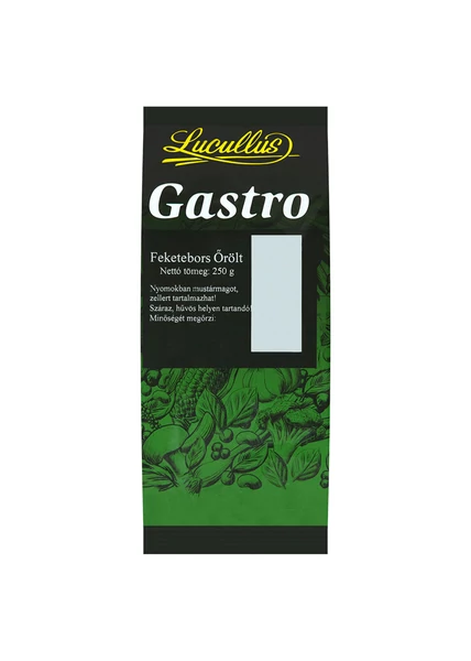 Gastro feketebors őrölt 250g