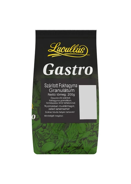 Gastro fokhagyma granulátum 200g
