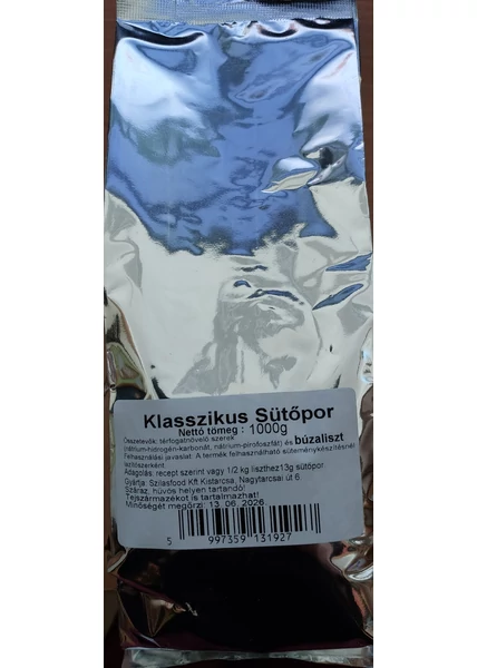 Klasszikus sütőpor 1kg