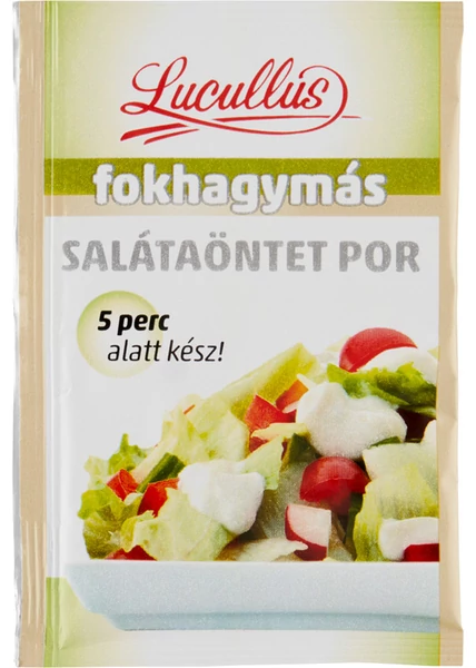 Lucullus fokhagymás salátaöntetpor 12g